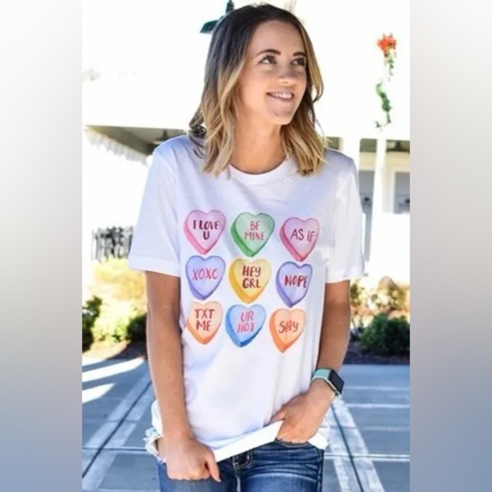 Conversation Heart Candy T-Shirt